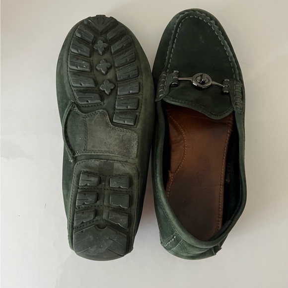 Coach Arlene mocassins in rare racing green color - Picture 3 of 7